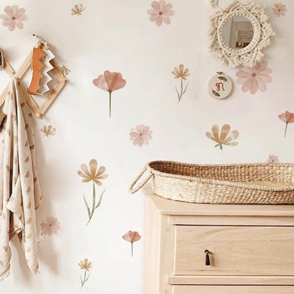 Boho Style Nursery Vinyl Wall Art