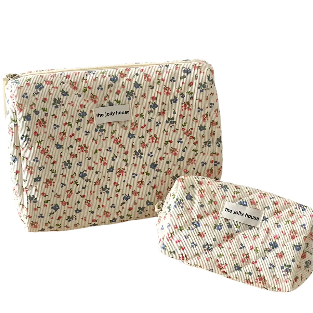 Blossom Quilted Essentials Bag