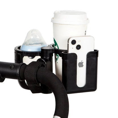 Sip-N-Stroll: 3-in-1 Cup, Bottle, & Phone Holder for Strollers
