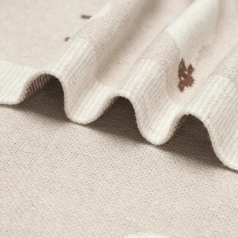 SnuggleLamb Cotton Blanket