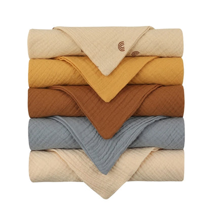 5-Pack Multi Use Cotton Burp Cloths