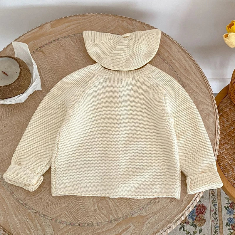 Embroidered Cotton Sweater