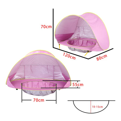 UV Protection Sun Shelter With Pool