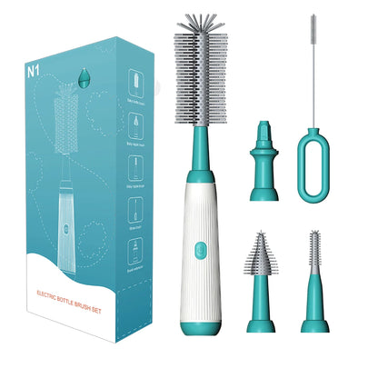 Electric Baby Bottle Brush Set