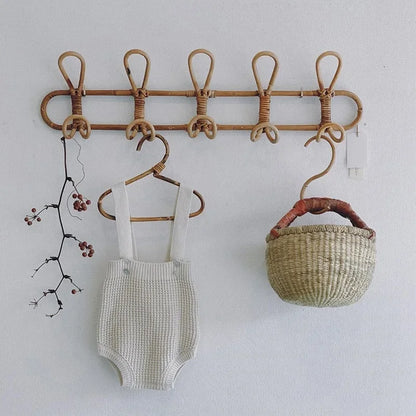 Rattan Wall Organization Hooks