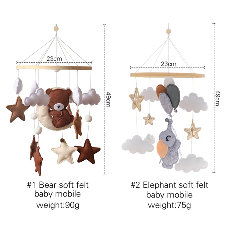 Natural Harmony Baby Bed Rattle