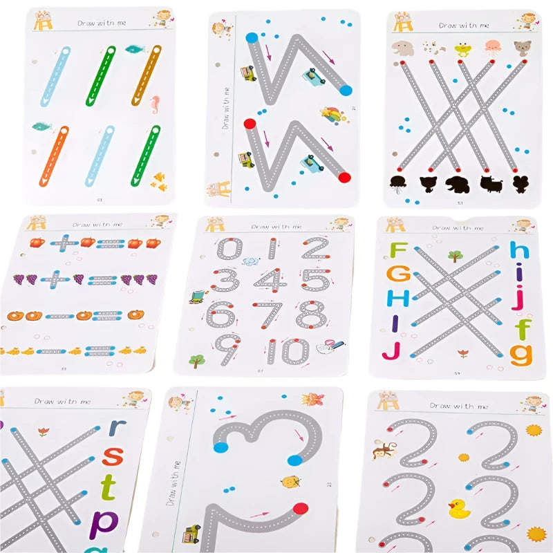 Reusable Magic Tracing Workbook