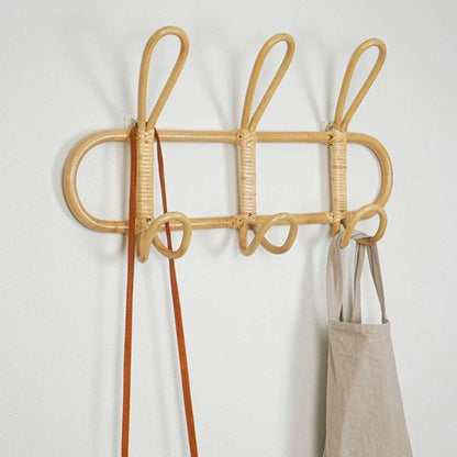 Rattan Wall Organization Hooks