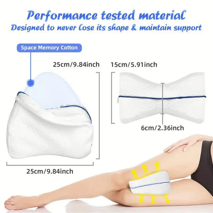 NurtureCloud Knee Pillow for Pregnant Side Sleepers