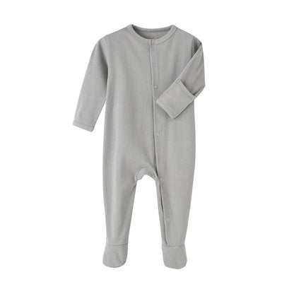 Organic Cotton Button Up Onesie