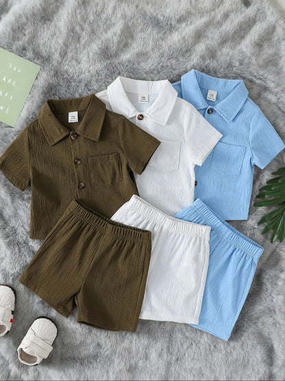 6 Pieces Toddler Baby Boys Outfit