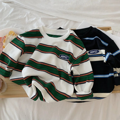 Stripe Cotton T-shirt