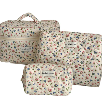 Blossom Quilted Essentials Bag