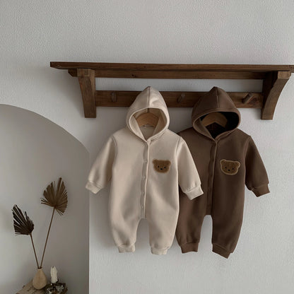 Hooded Bear Winter Jumpsuit