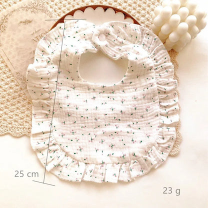 Pure Cotton Ruffle Bib