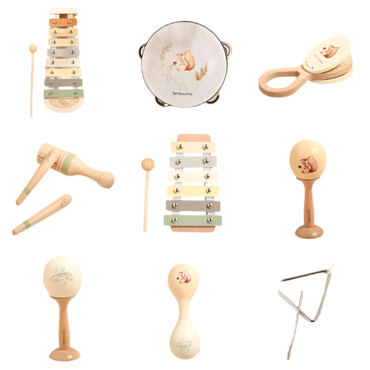 1PC Wooden Montessori Musical Instrument