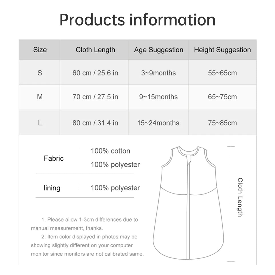 SleepyTime SleepSack 3-24 Months