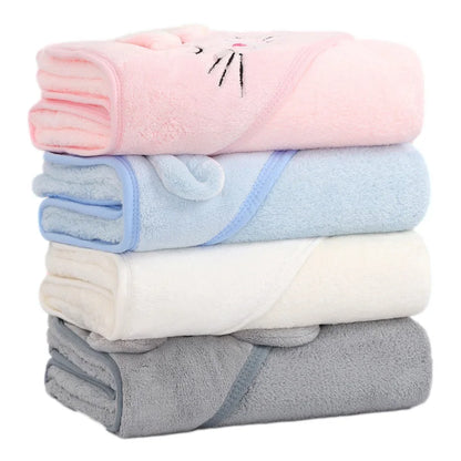 Hooded Animal Baby Bath Towels