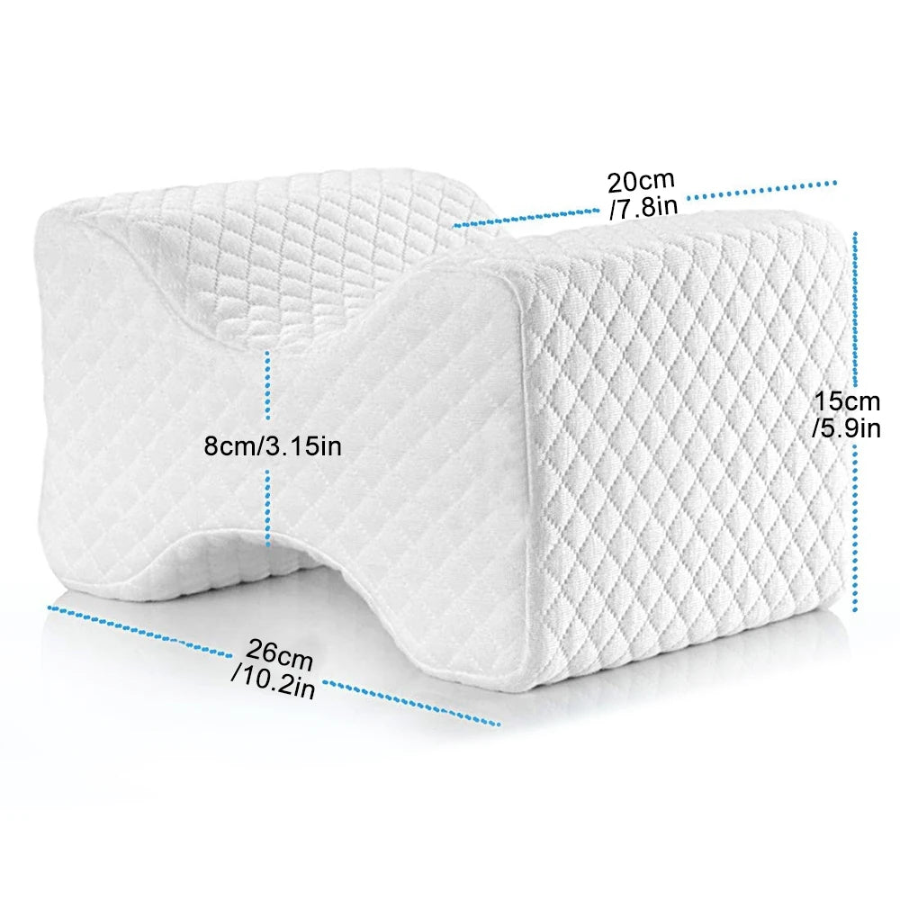 NurtureCloud Square Knee Pillow for Pregnant Side Sleepers