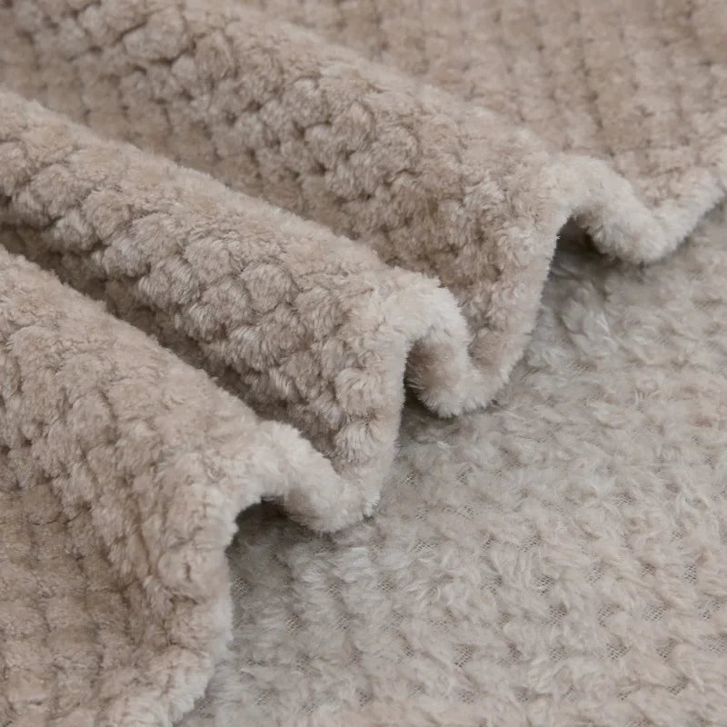 Soft Fleece Quilt Blanket