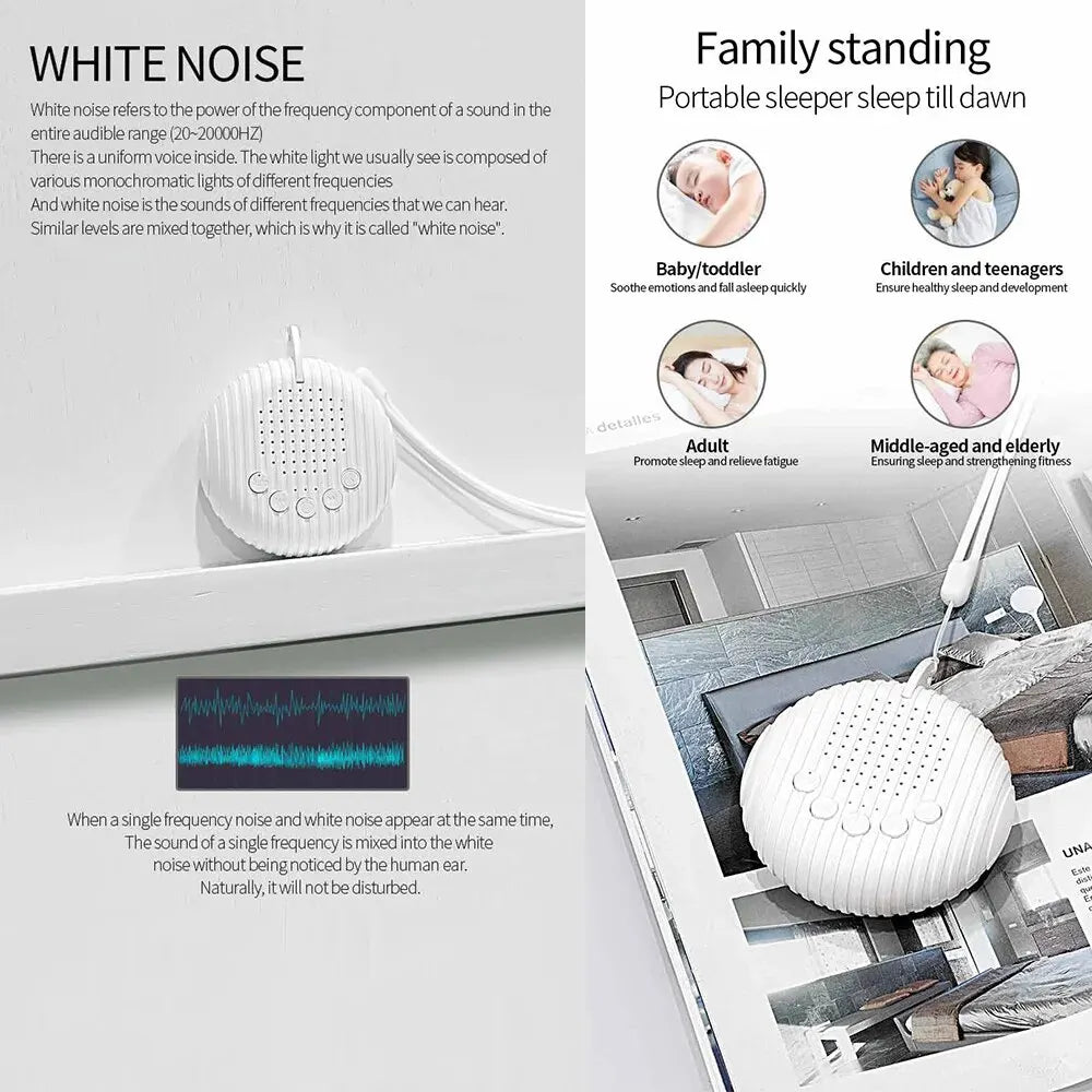 New Portable White Noise Sleeper
