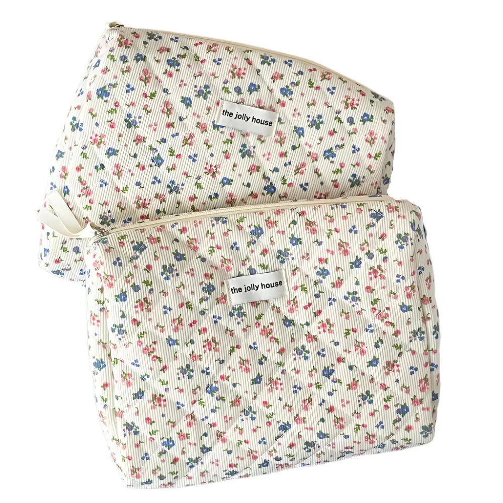 Blossom Quilted Essentials Bag