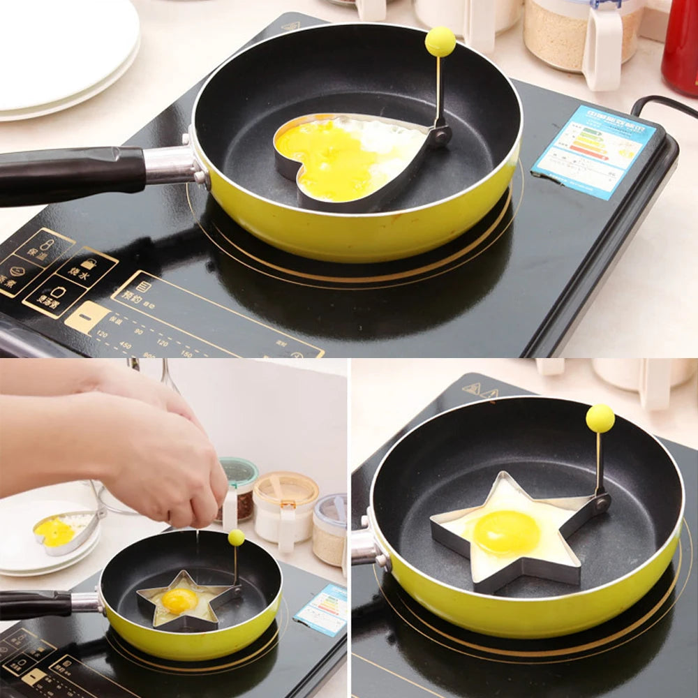 5Pcs Stainless Steel Breakfast Molds