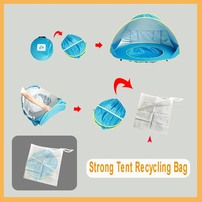 UV Protection Sun Shelter With Pool