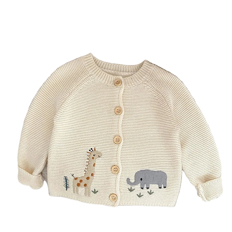 Embroidered Cotton Sweater