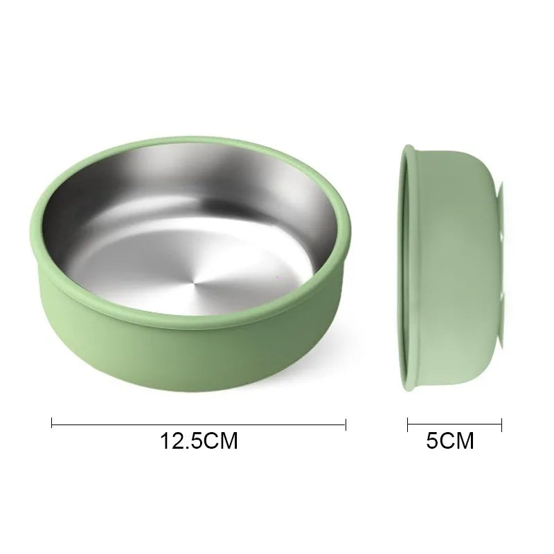 Stainless Steal Suction Bowl
