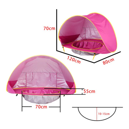 UV Protection Sun Shelter With Pool