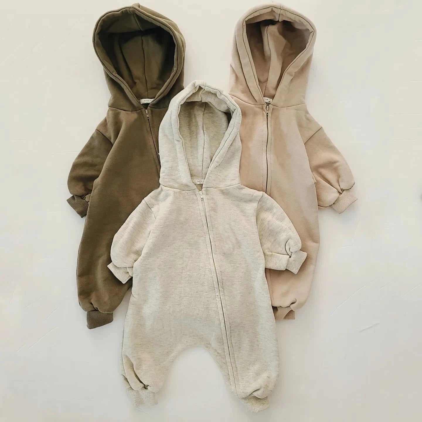Hooded Zip-up Jumpsuit