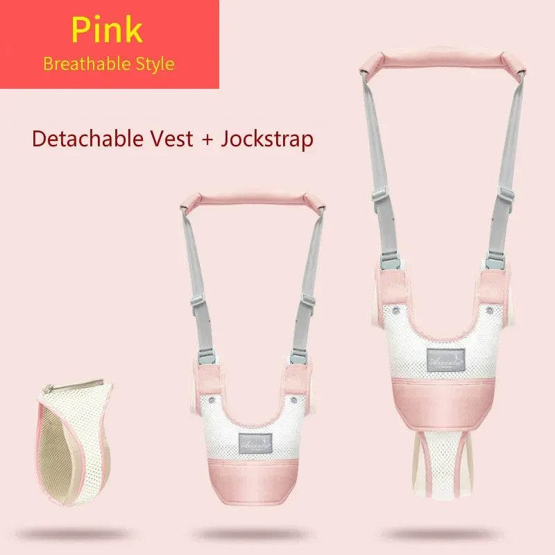 Baby walking harness in Pink