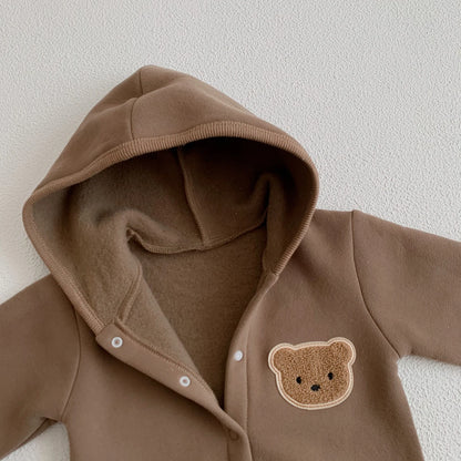 Hooded Bear Winter Jumpsuit