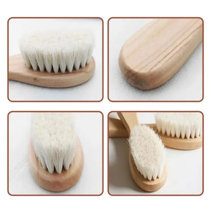 2pcs Bamboo Baby Comb Set
