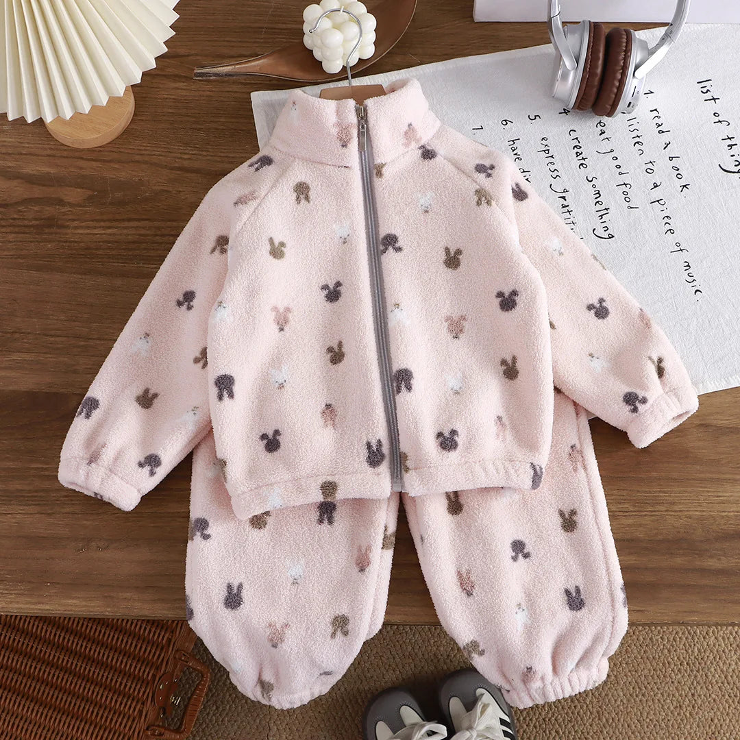 Teddy Days Fleece Set