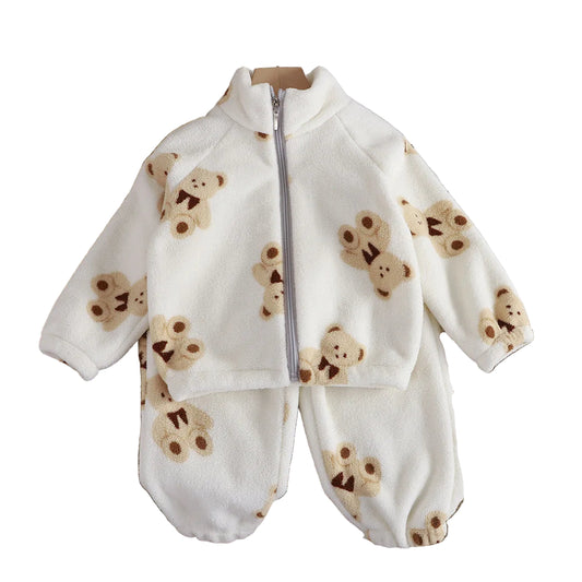 Teddy Days Fleece Set