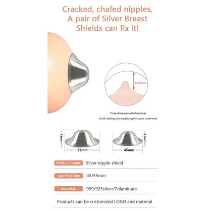 Silvering Nursing Cups