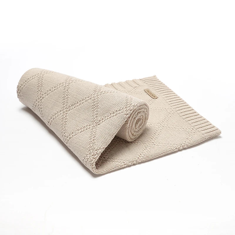 SuperSoft Cotton Baby Swaddle Blanket
