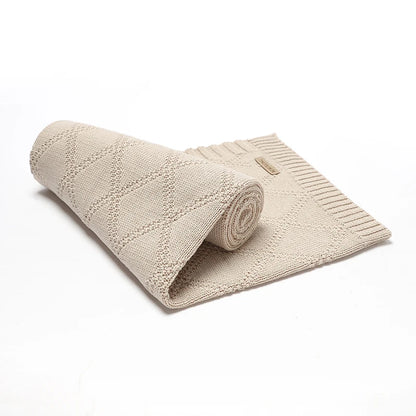 SuperSoft Cotton Baby Swaddle Blanket