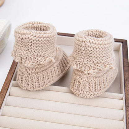 Crochet Knit Socks