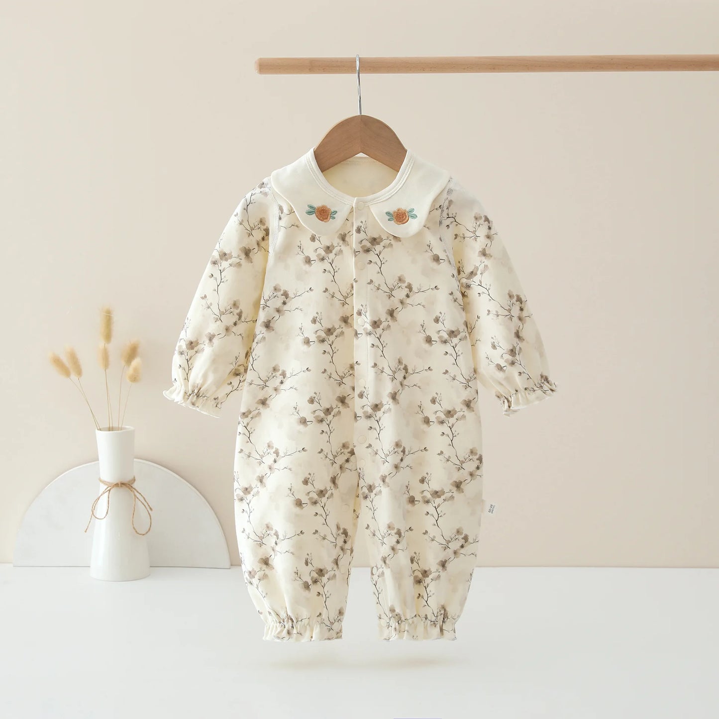 Pure Cotton Velvet Jumpsuit