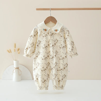 Pure Cotton Velvet Jumpsuit