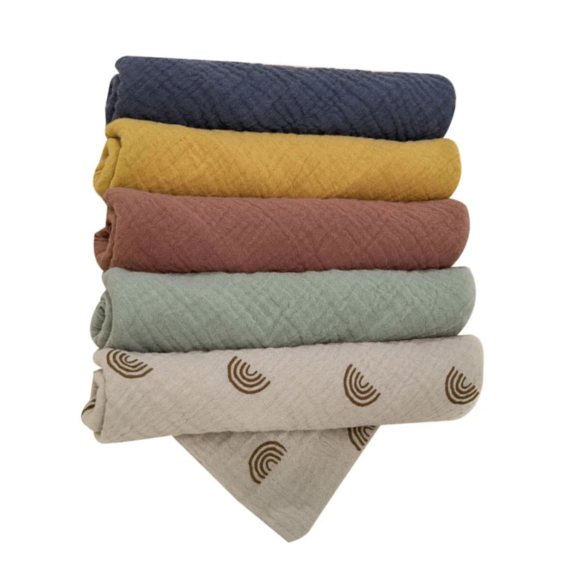 5-Pack Multi Use Cotton Burp Cloths