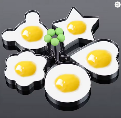 5Pcs Stainless Steel Breakfast Molds