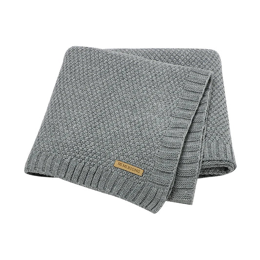 SuperSoft Knitted Baby Swaddle Blanket