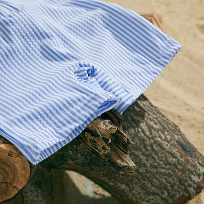 Stripped SwimSuit / Hat