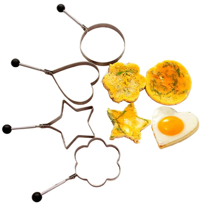 5Pcs Stainless Steel Breakfast Molds