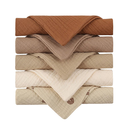 5-Pack Multi Use Cotton Burp Cloths