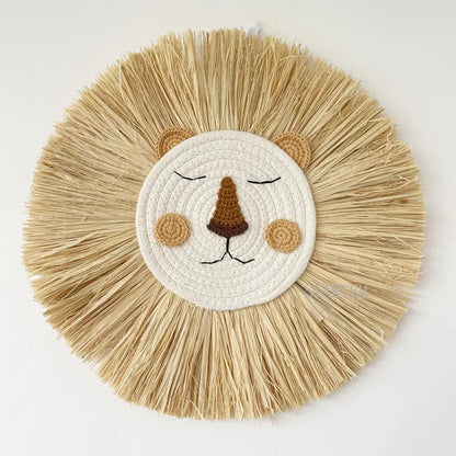Handmade Animal Head Wall Decor